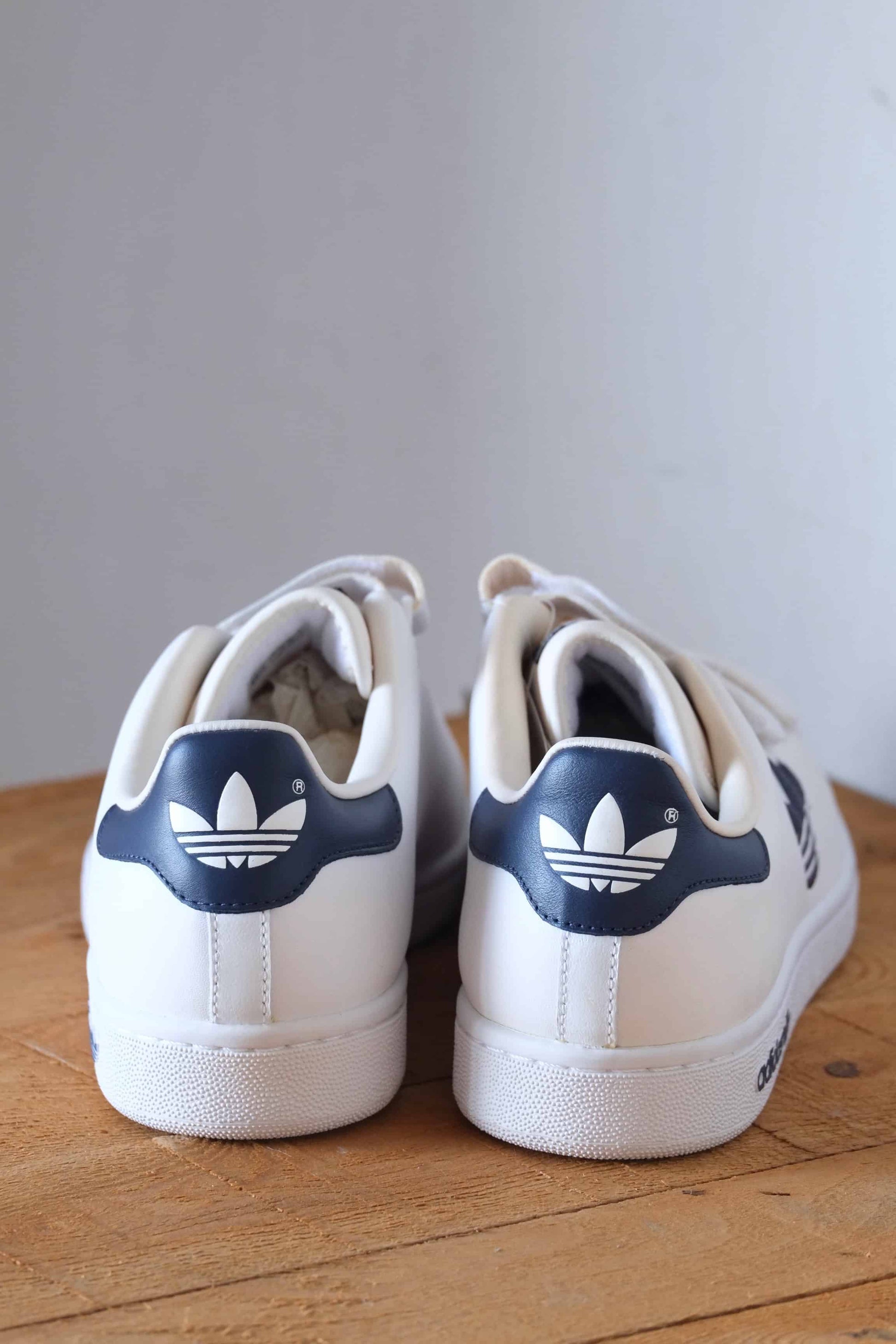 ADIDAS Vintage Stan Smith Trefoil Velcro backside