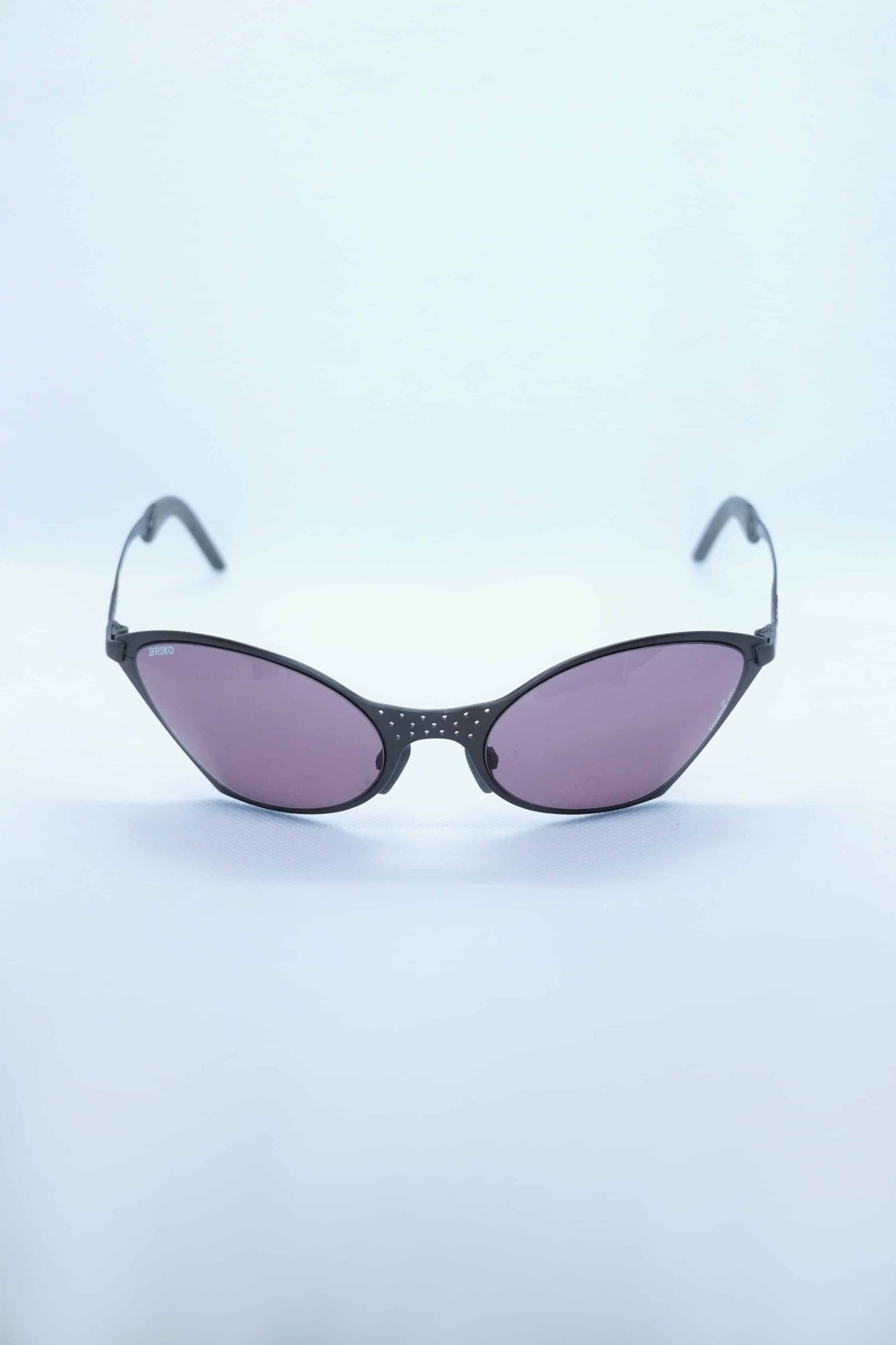Briko matte anthracite Metal Slanted Sunglasses