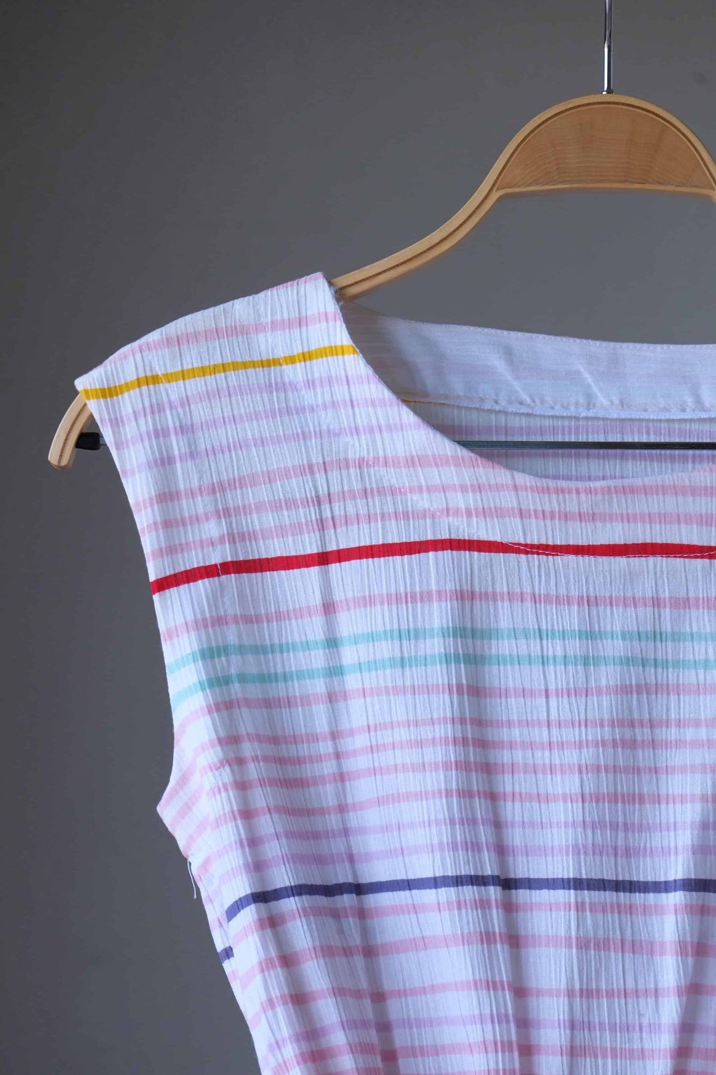 Vintage Stripes 80's Tennis Dress