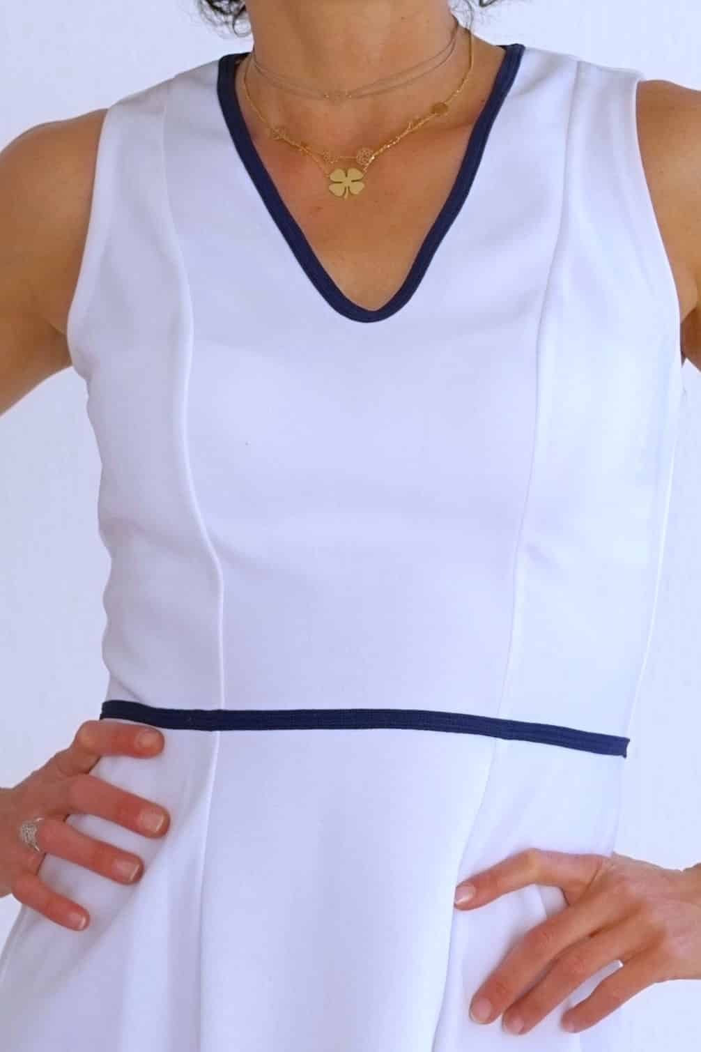 Vintage Flared 70's Tennis Dress