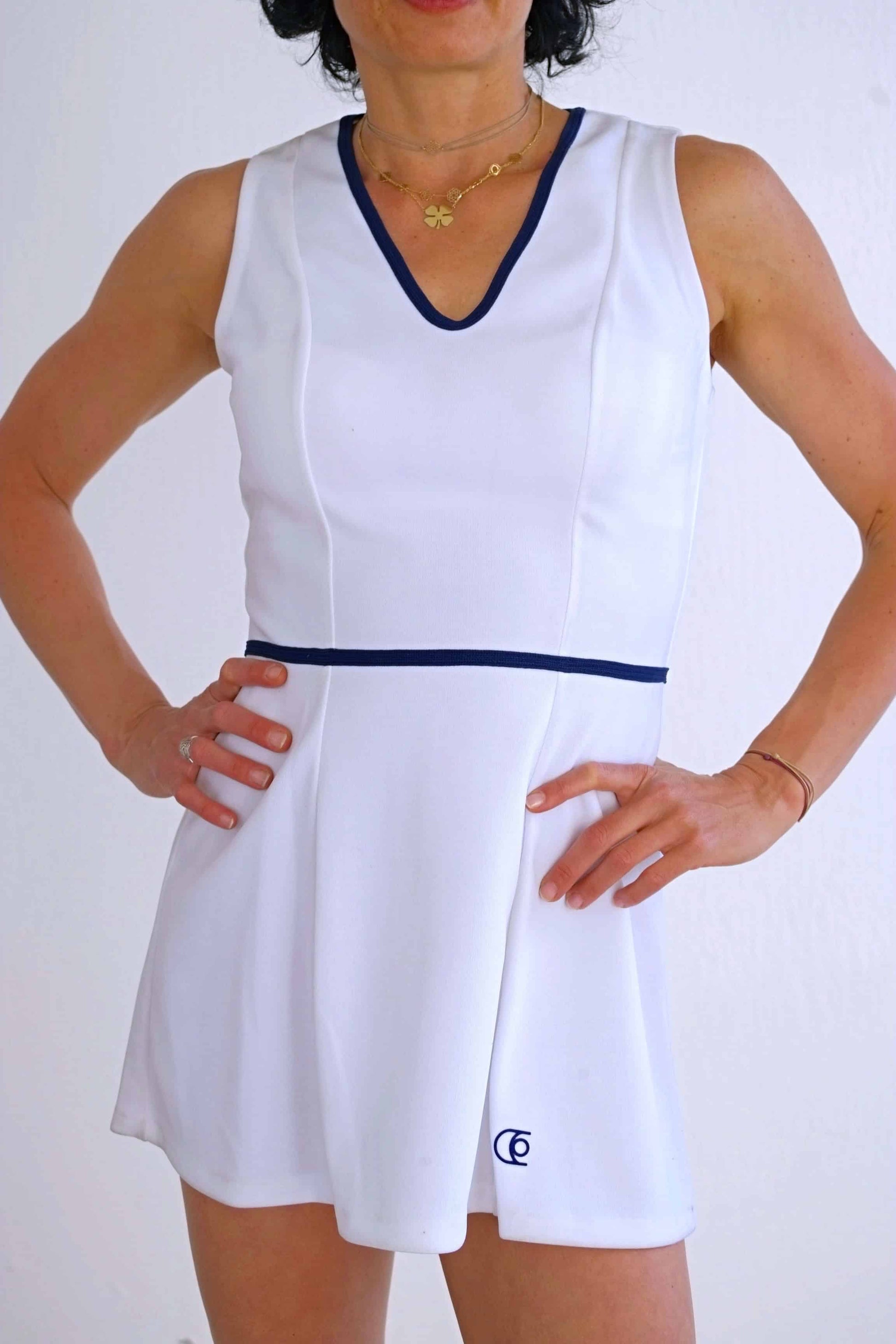 Vintage Flared 70's Tennis Dress