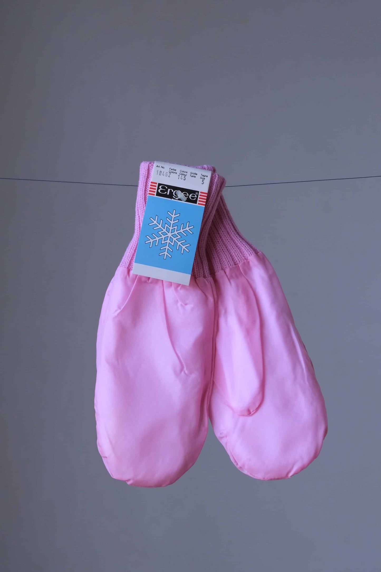 ERGEE Kids Ski Mittens in pink
