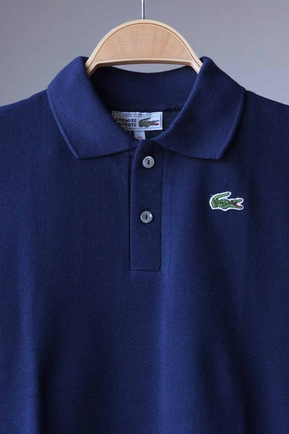 close up of LACOSTE Vintage Polo Shirt on hanger