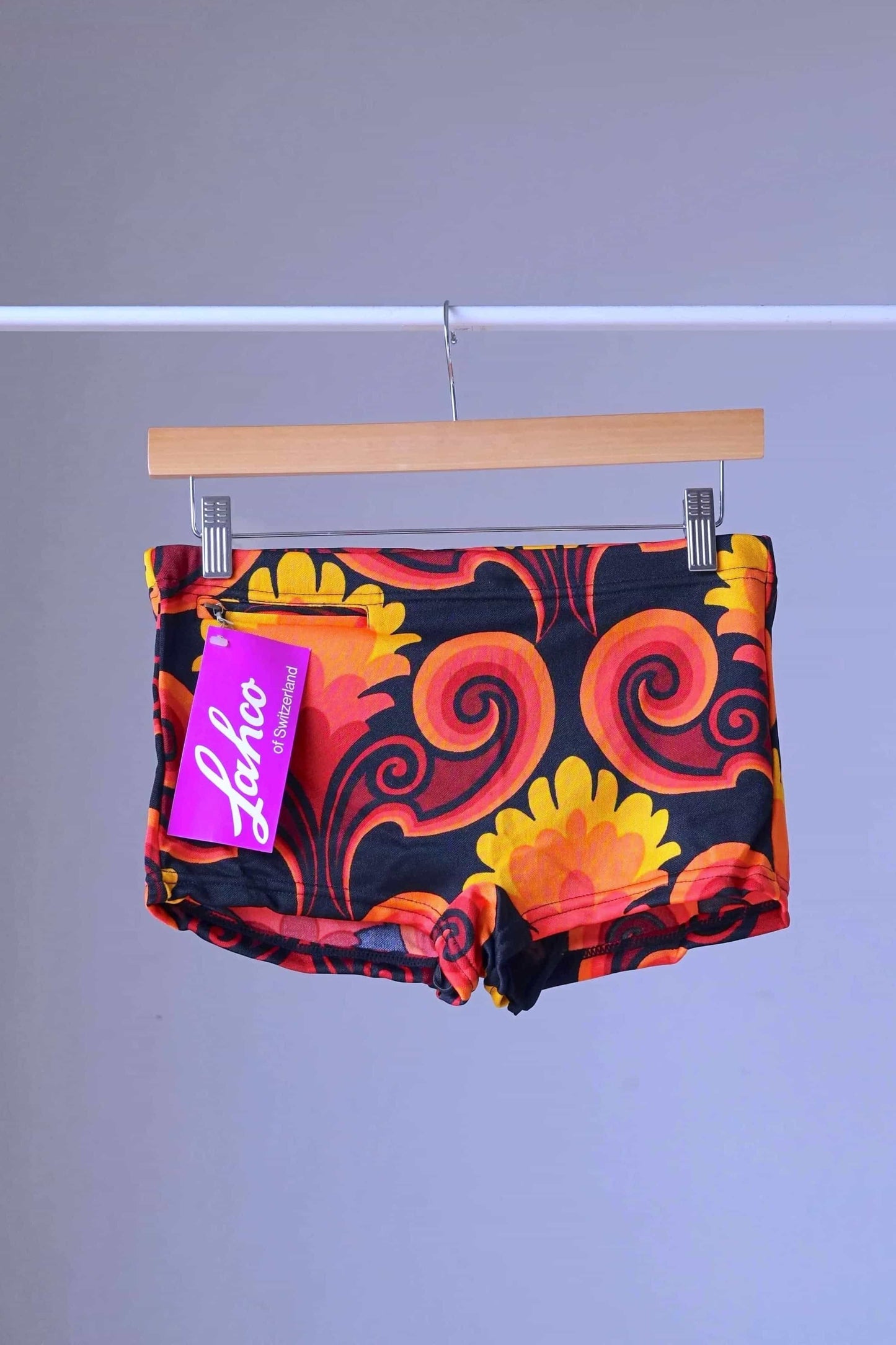 LAHCO Vintage 60s Psychedelic Swim Trunks