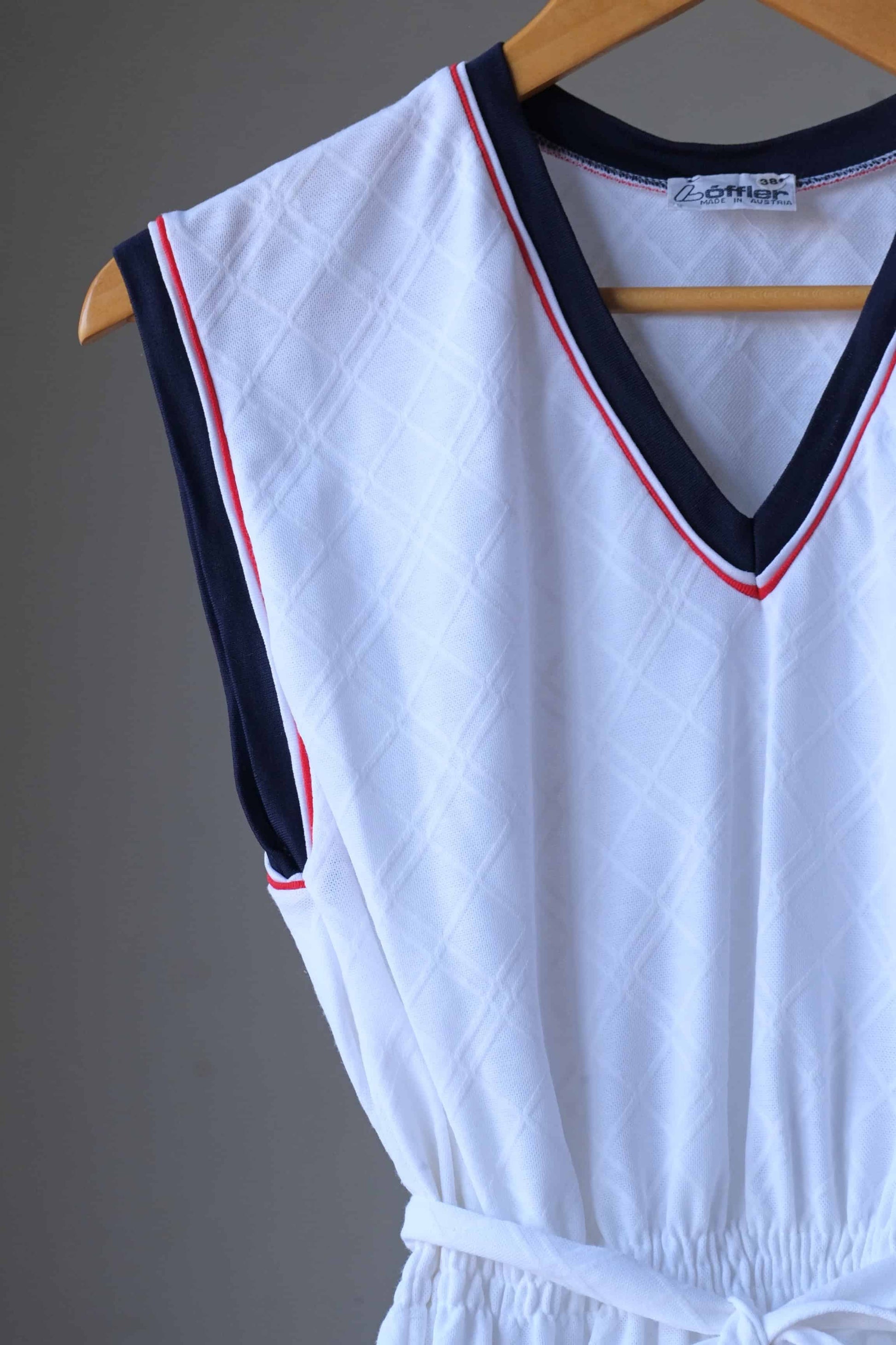 V-neck 80's Tennis Dress