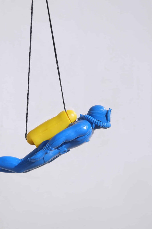 NEMROD Vintage Hanging Diver Figurine