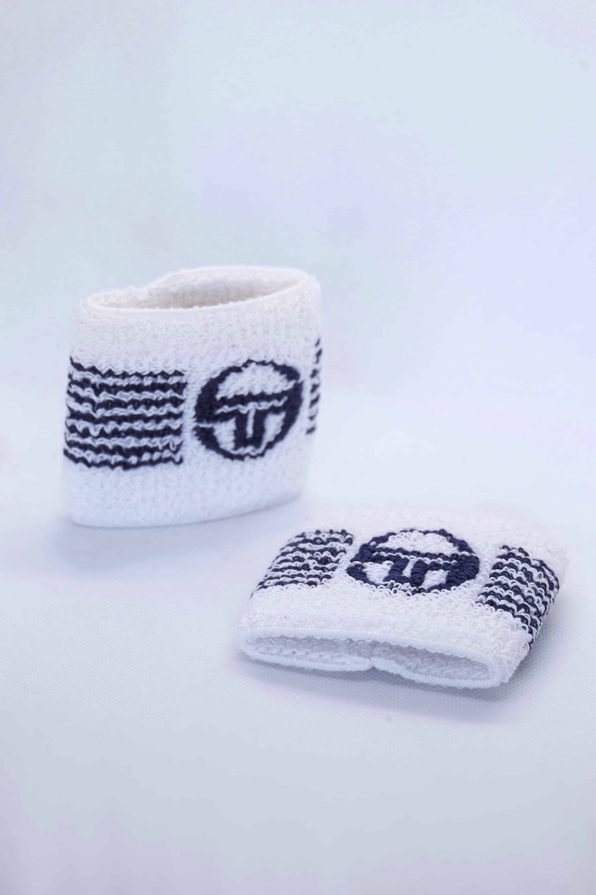 Vintage Sergio Tacchini Wristbands white