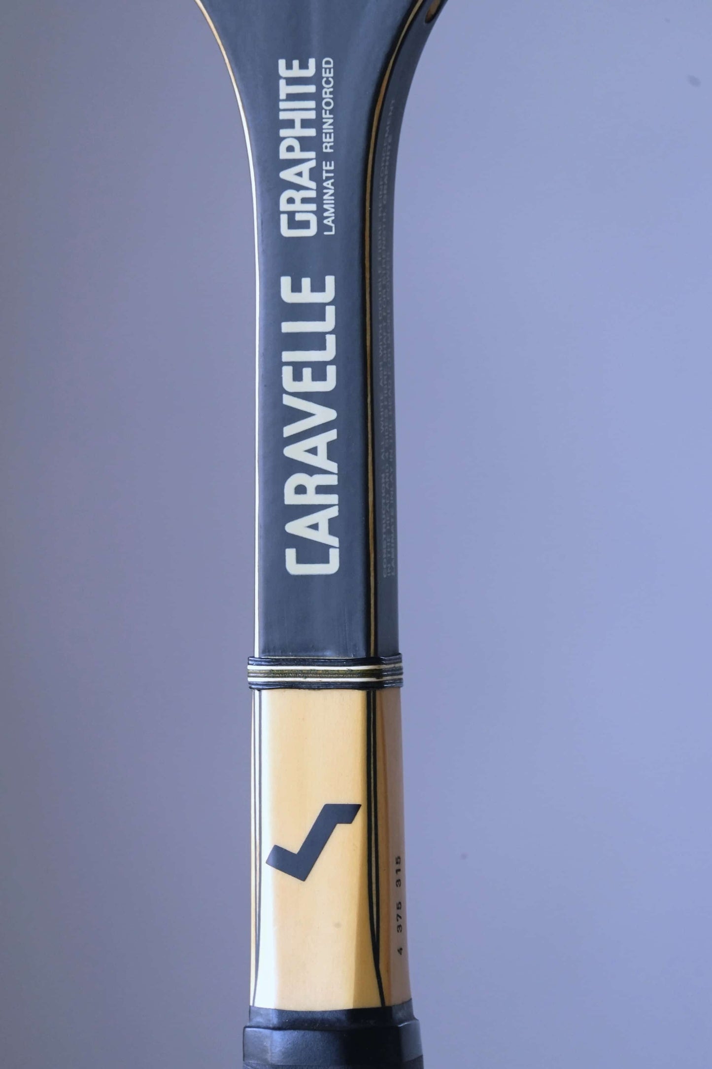 SNAUWAERT Caravelle Vintage Tennis Racquet shaft