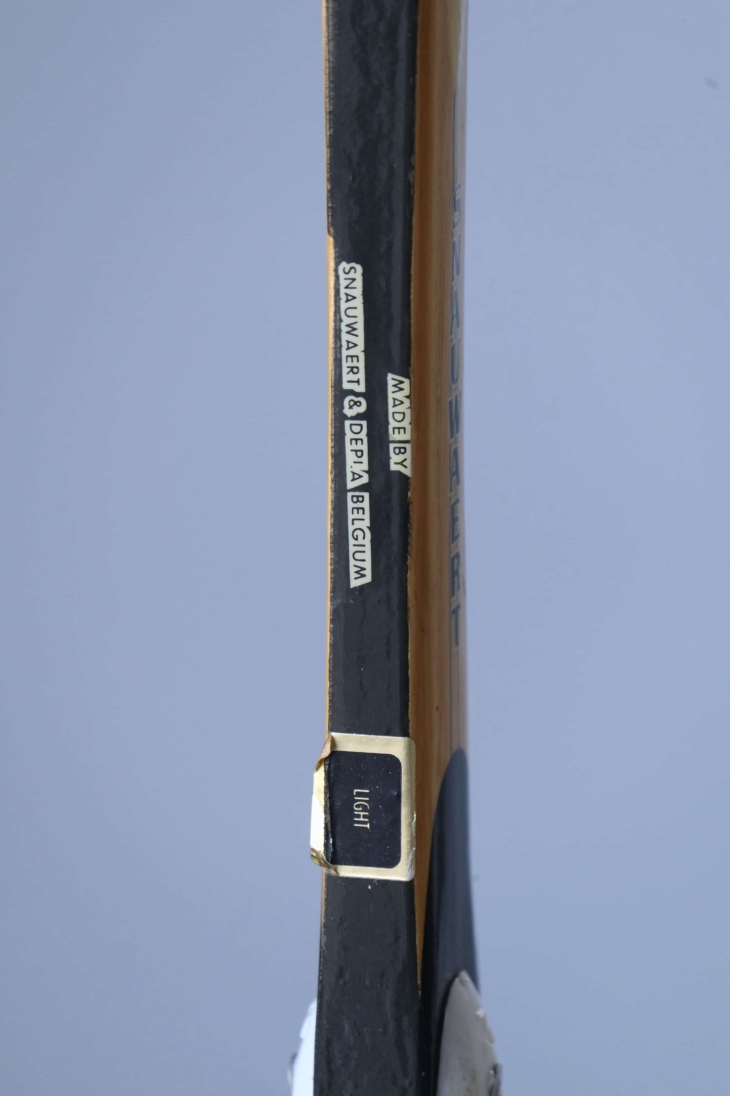 SNAUWAERT Mustang Vintage Tennis Racquet close up