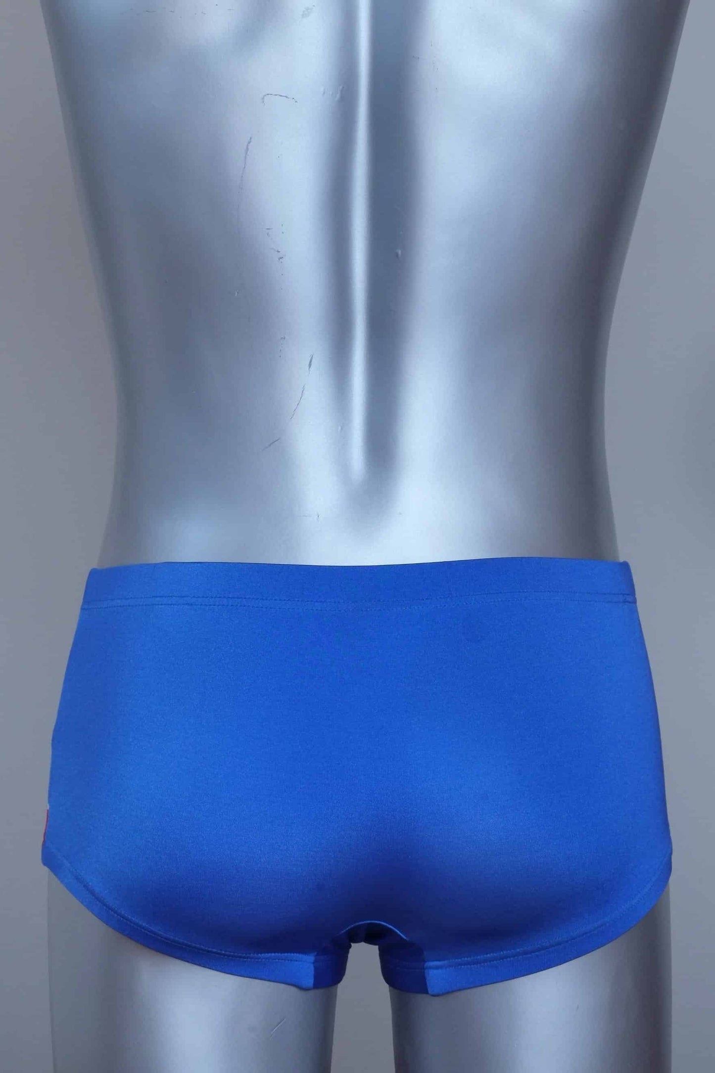 SOLAR Vintage 80s Square Cut Swim Briefs – Geometric Panel