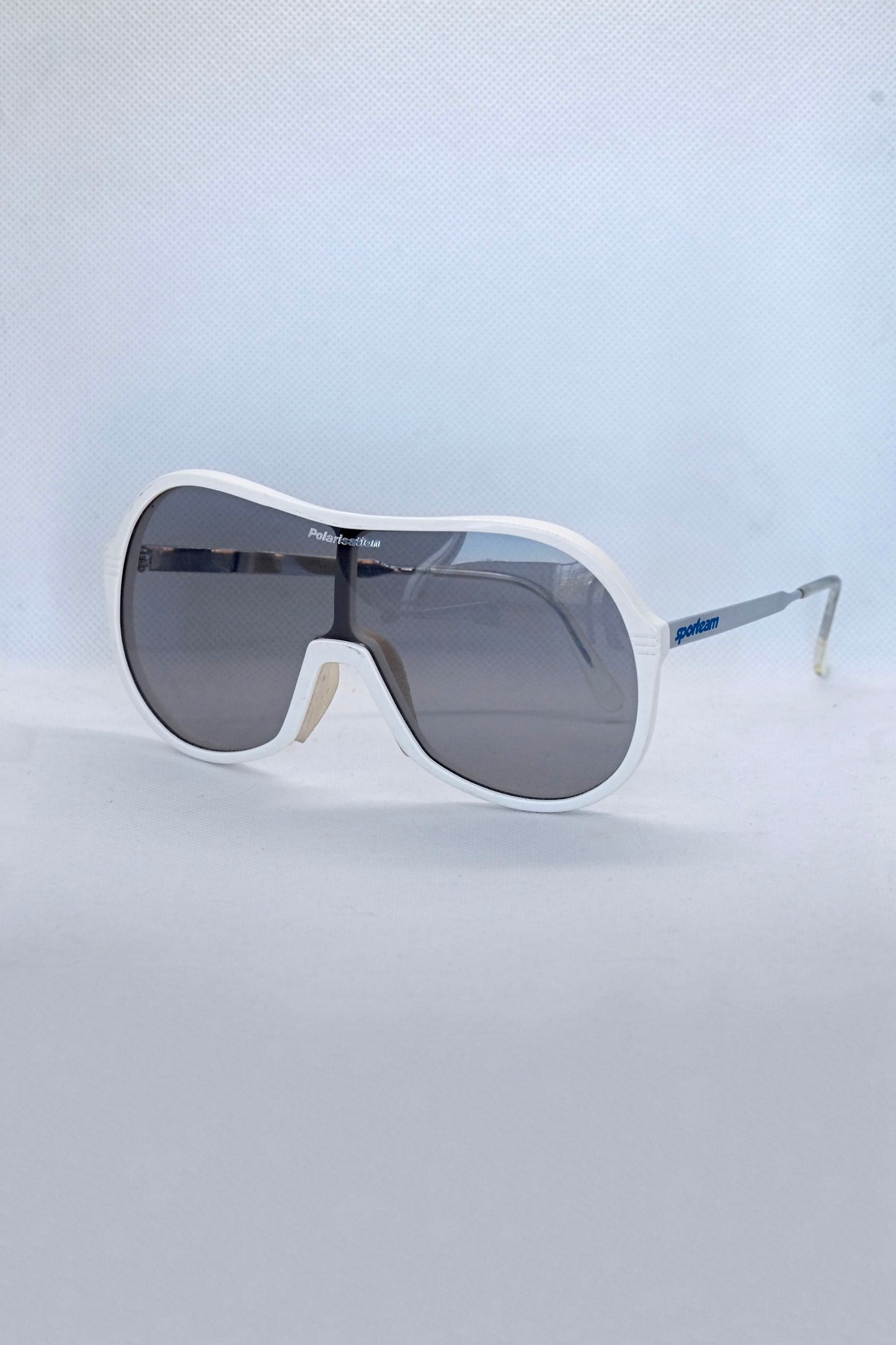 white sporteam vintage frames on white background