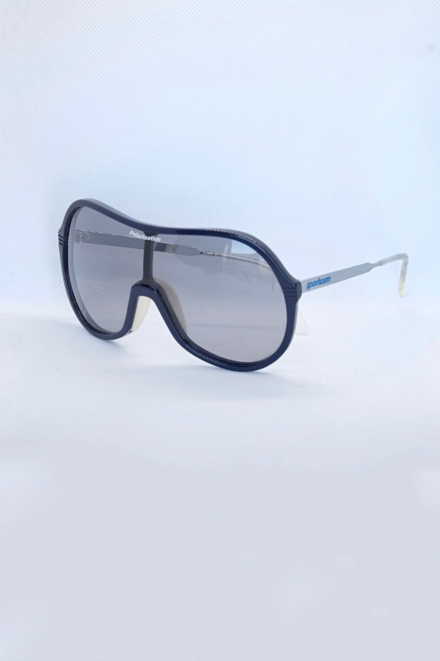 dark blue sporteam vintage frames on white background