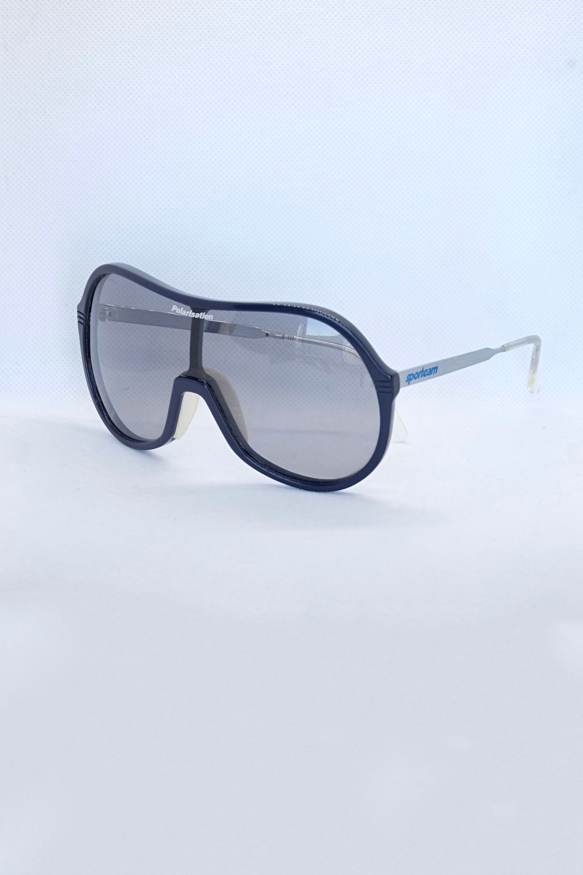 dark blue sporteam vintage frames on white background