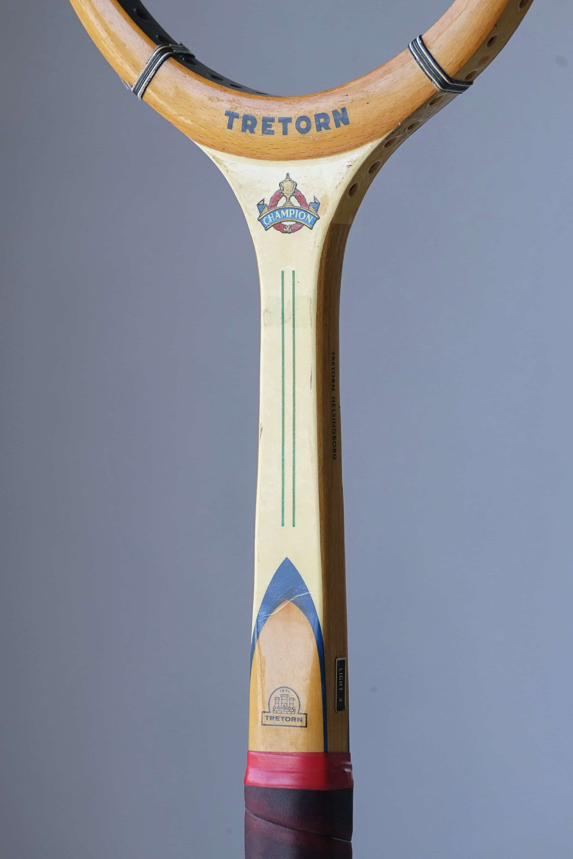 TRETORN Champion Vintage Tennis Racquet shaft