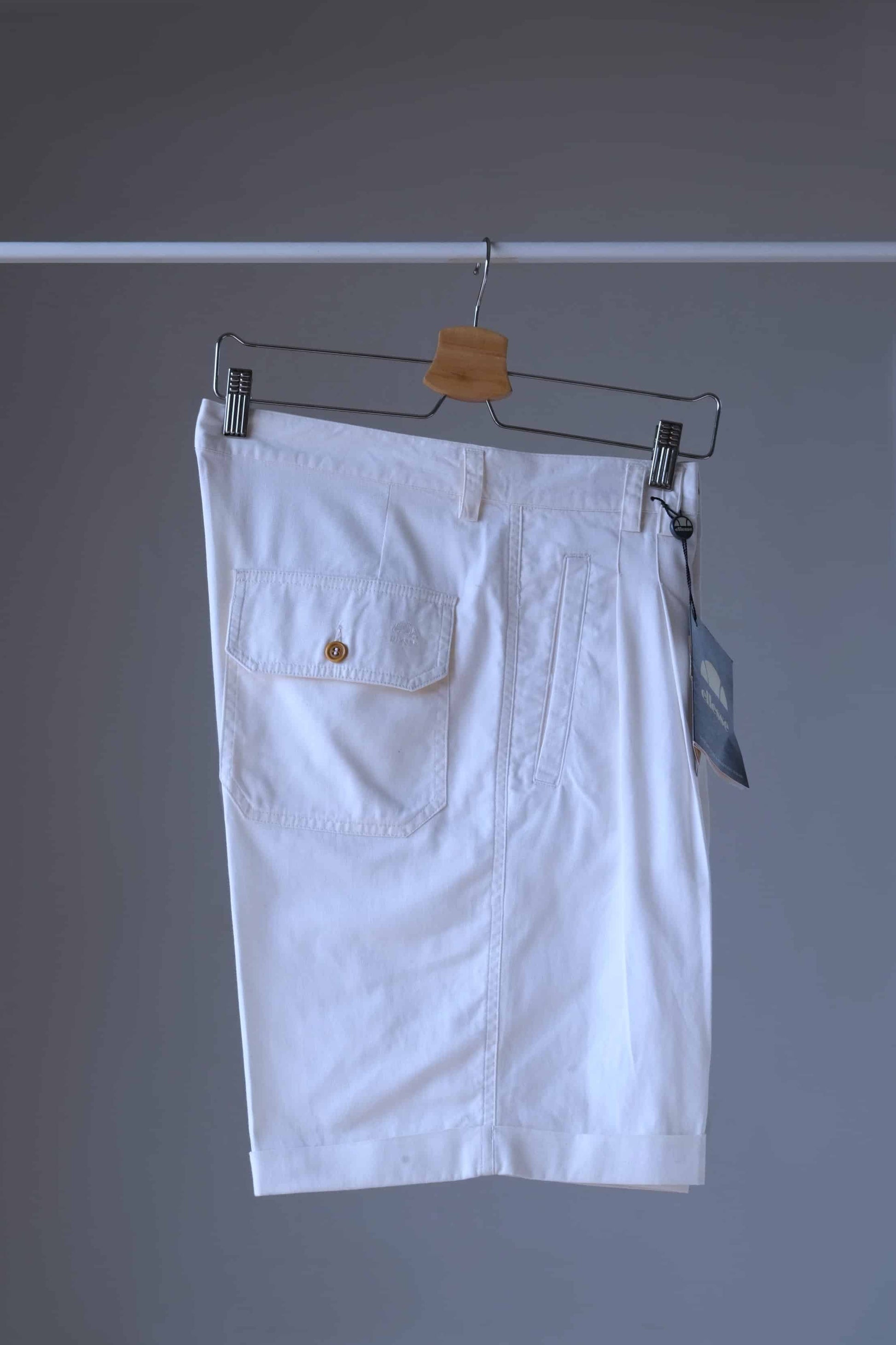 Side view of vintage ELLESSE Men's Bermuda Shorts
