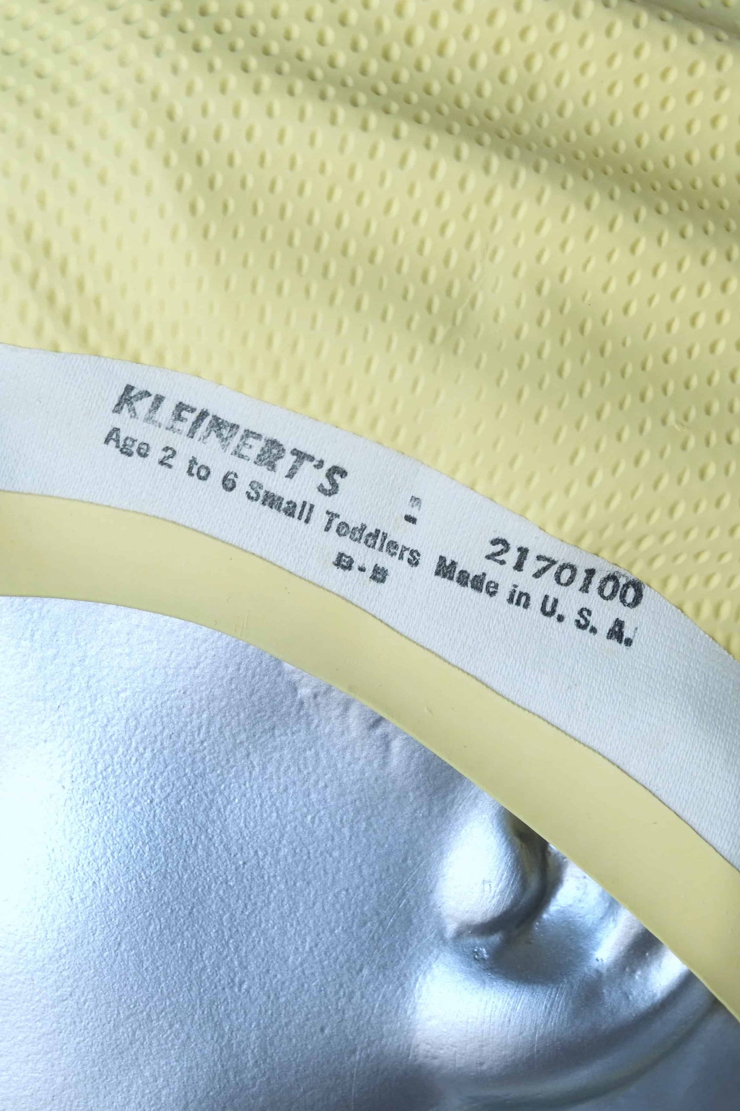 Vintage Swim Cap kleinert's label