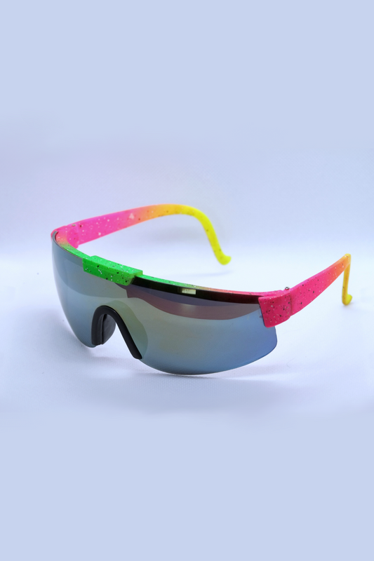 VINTAGE Shield Mirror Sunglasses