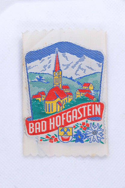 Vintage BAD HOFGASTEIN AUSTRIA Embroidered Ski Patch