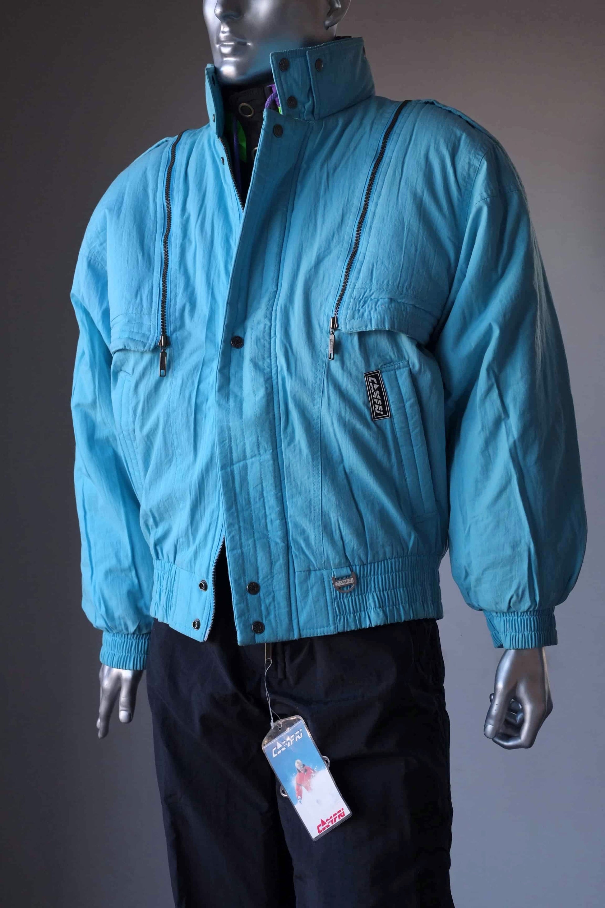 Vintage 90's Ski Jacket w/ Removable Sleeves