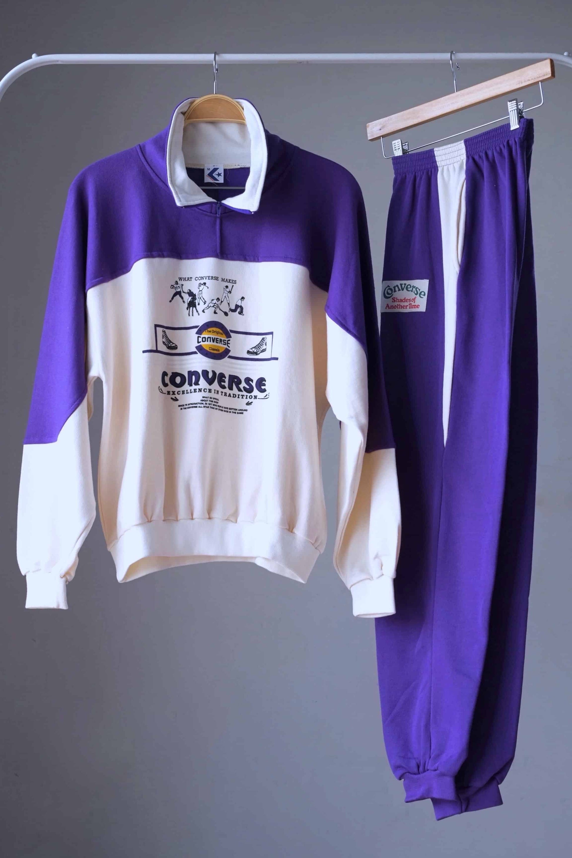 Vintage Converse Tracksuit PURPLE