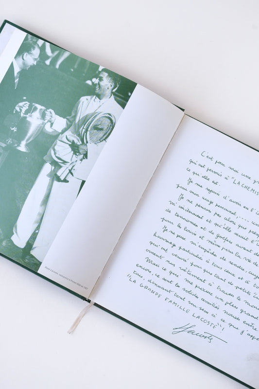 LACOSTE 50th Anniversay 1983 Agenda