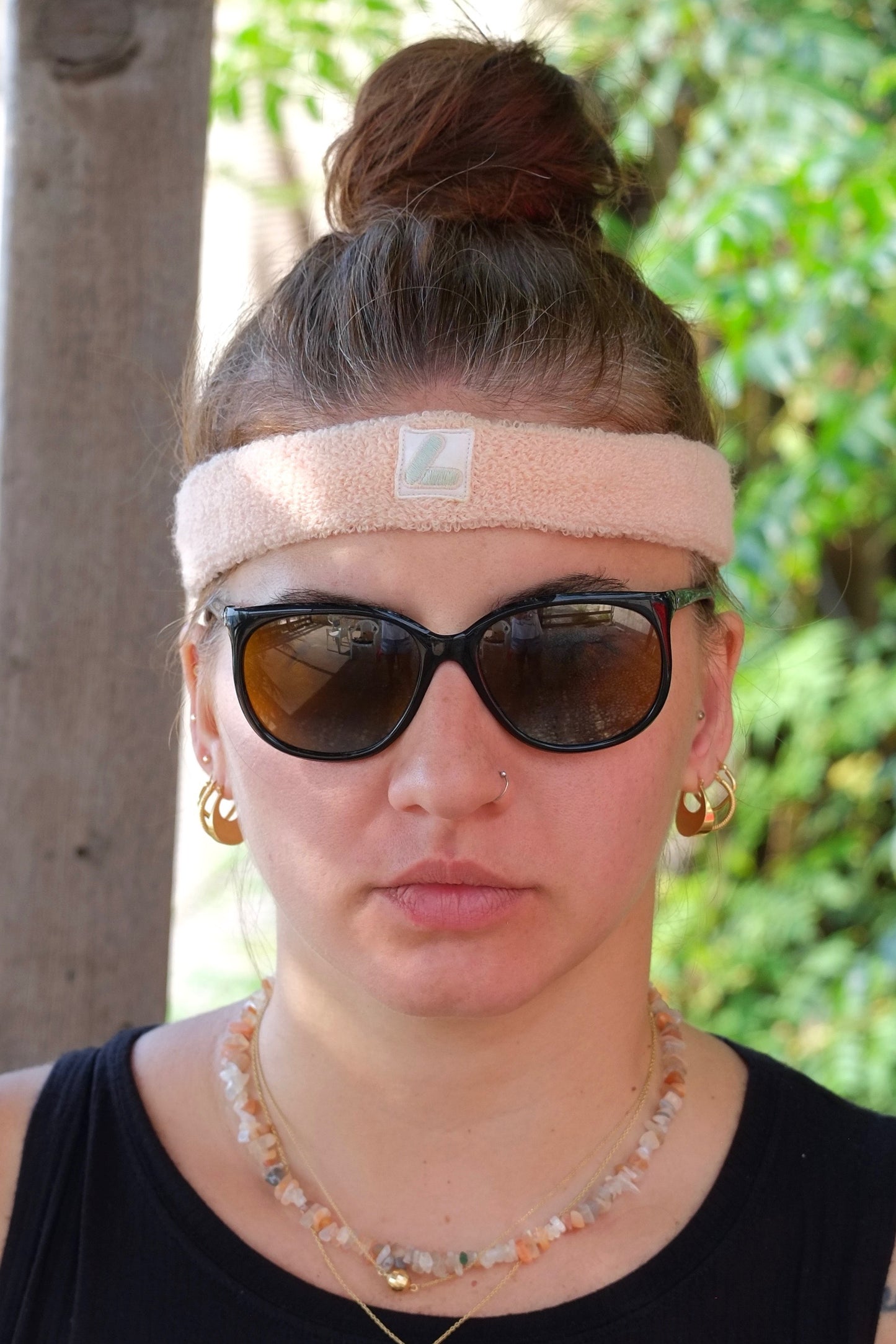 LÖFFLER Cotton Tennis Headband