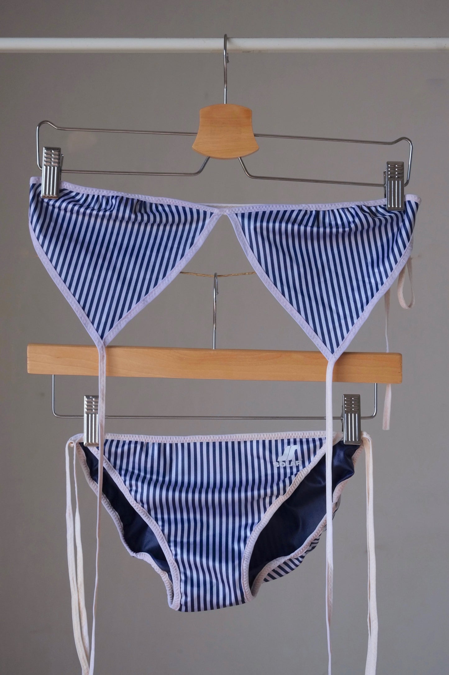 SOLAR Reversible Triangle 80's Swimsuit