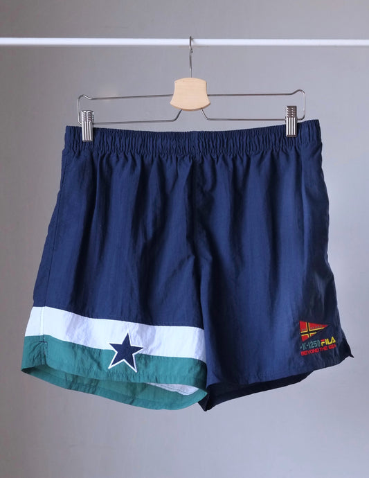 FILA Flag 90's Swim Shorts