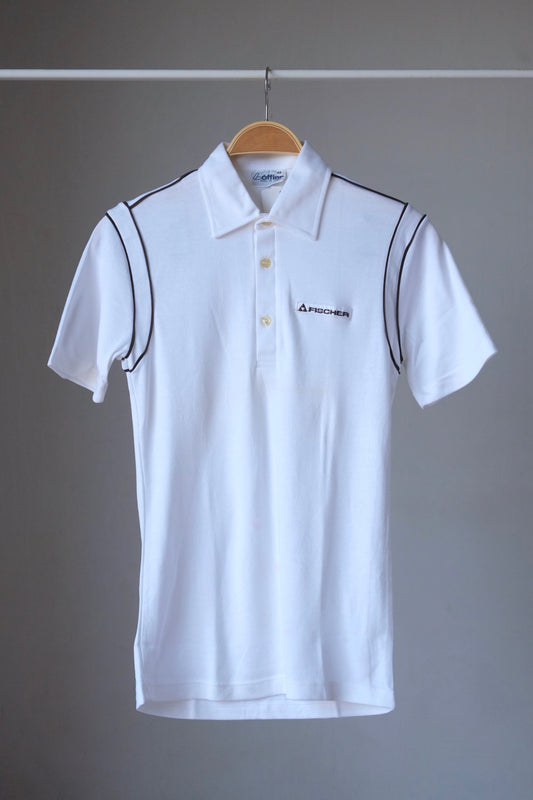 LÖFFLER Jules Fischer 70's Tennis Polo