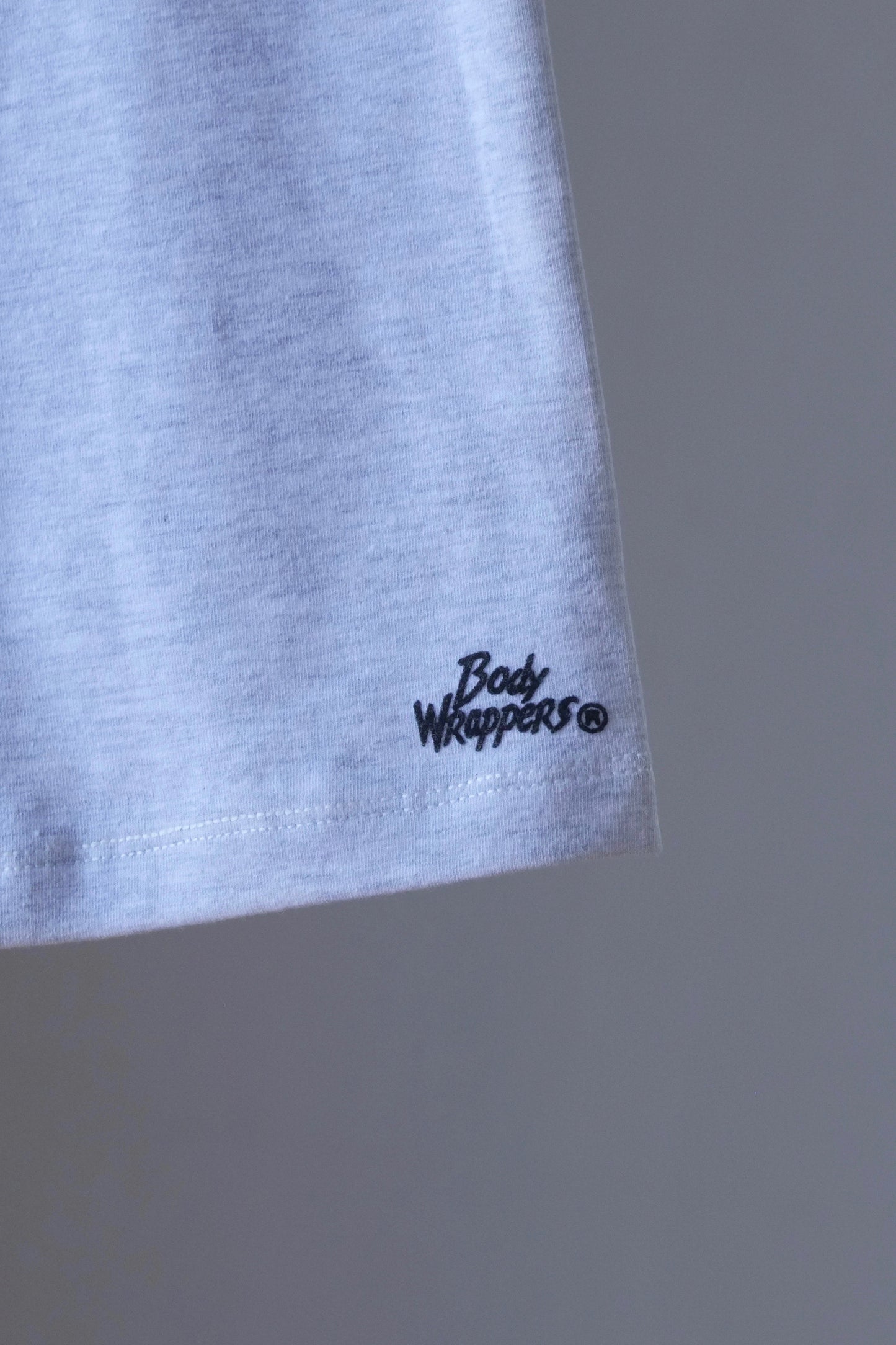 BODY WRAPPERS Vintage 90s Gray Cotton Bike Shorts