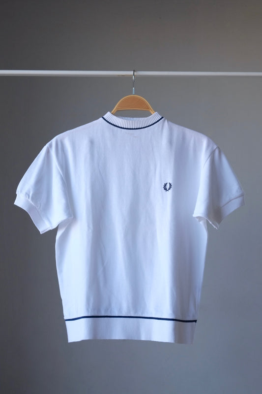 FRED PERRY 70's Mock Neck Top
