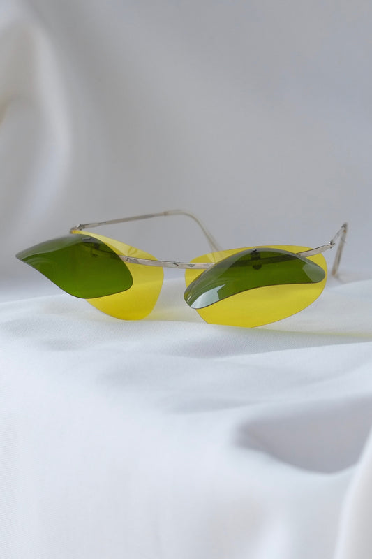 WINKLER Vintage 60's Flip-up Sunglasses