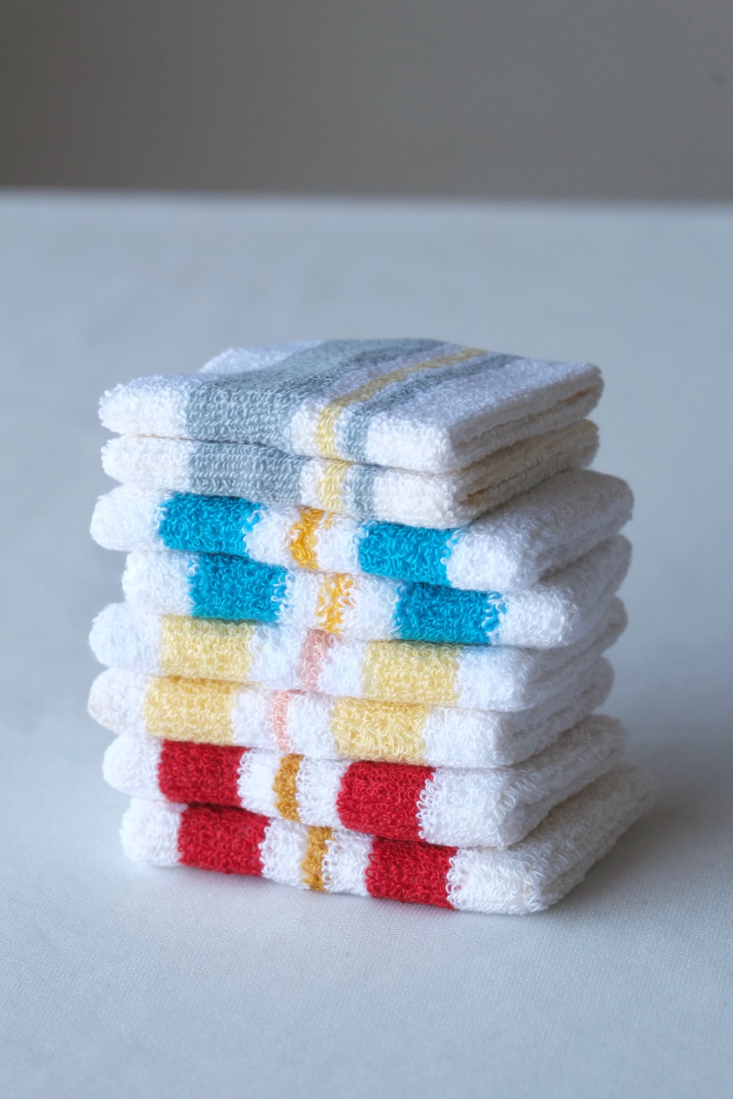 LÖFFLER Cotton Multi Striped Sweatbands
