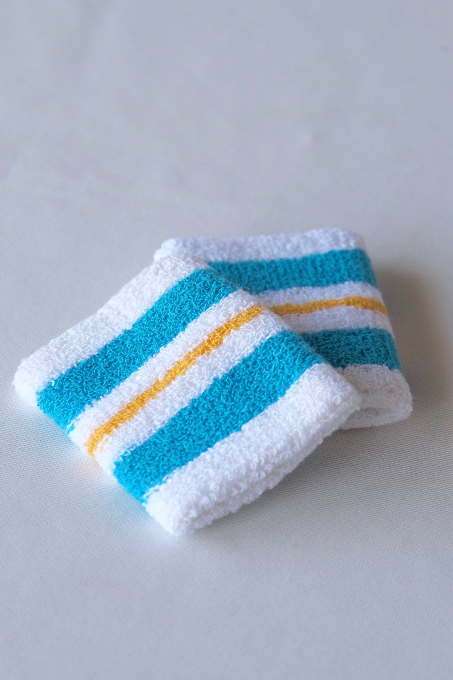 LÖFFLER Cotton Multi Striped Sweatbands