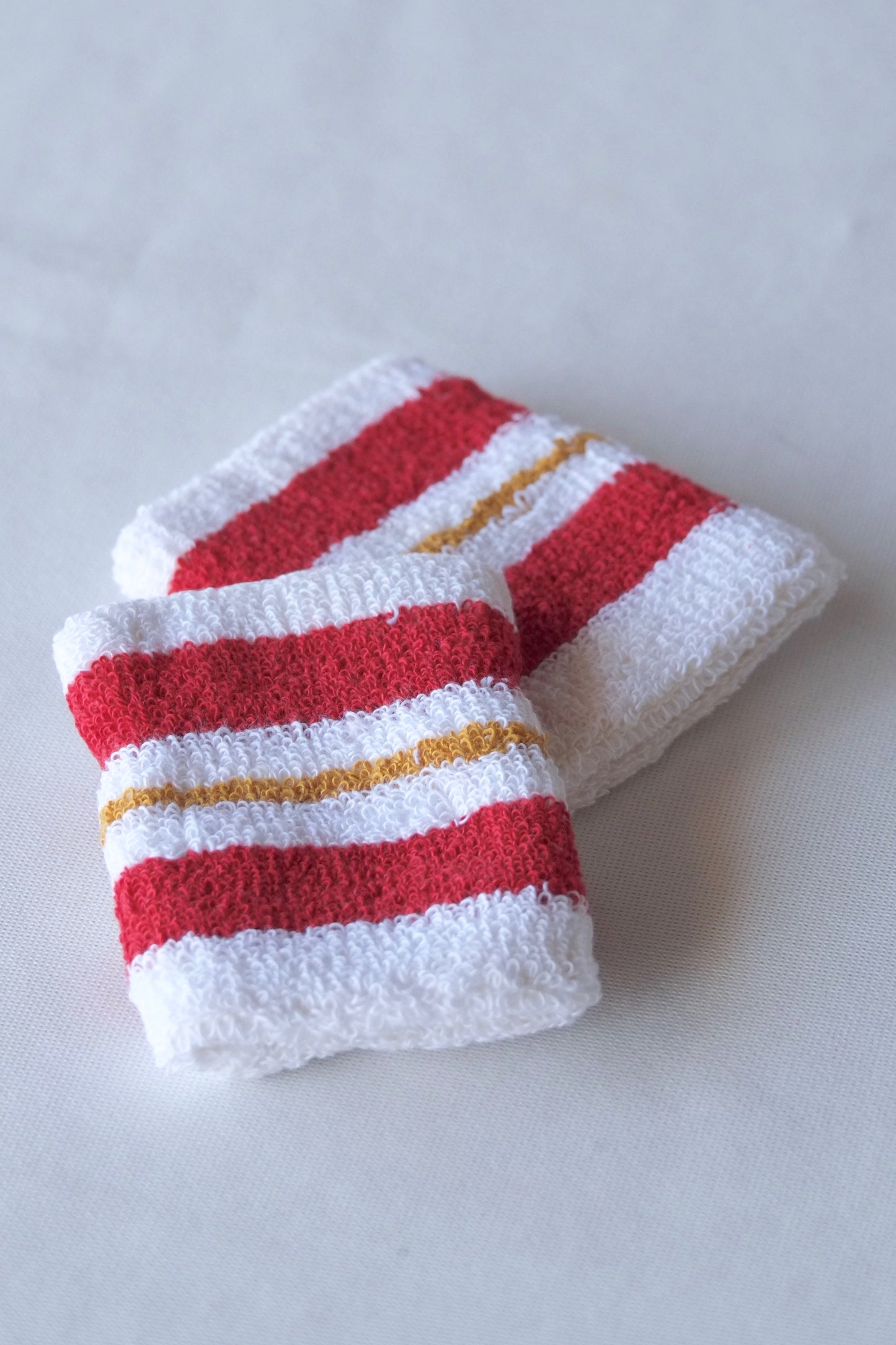 LÖFFLER Cotton Multi Striped Sweatbands