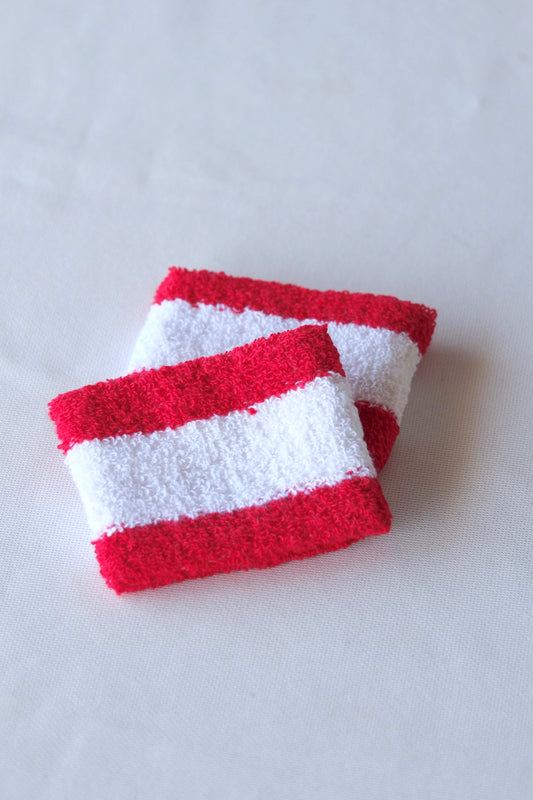 LÖFFLER Cotton Striped Wristbands