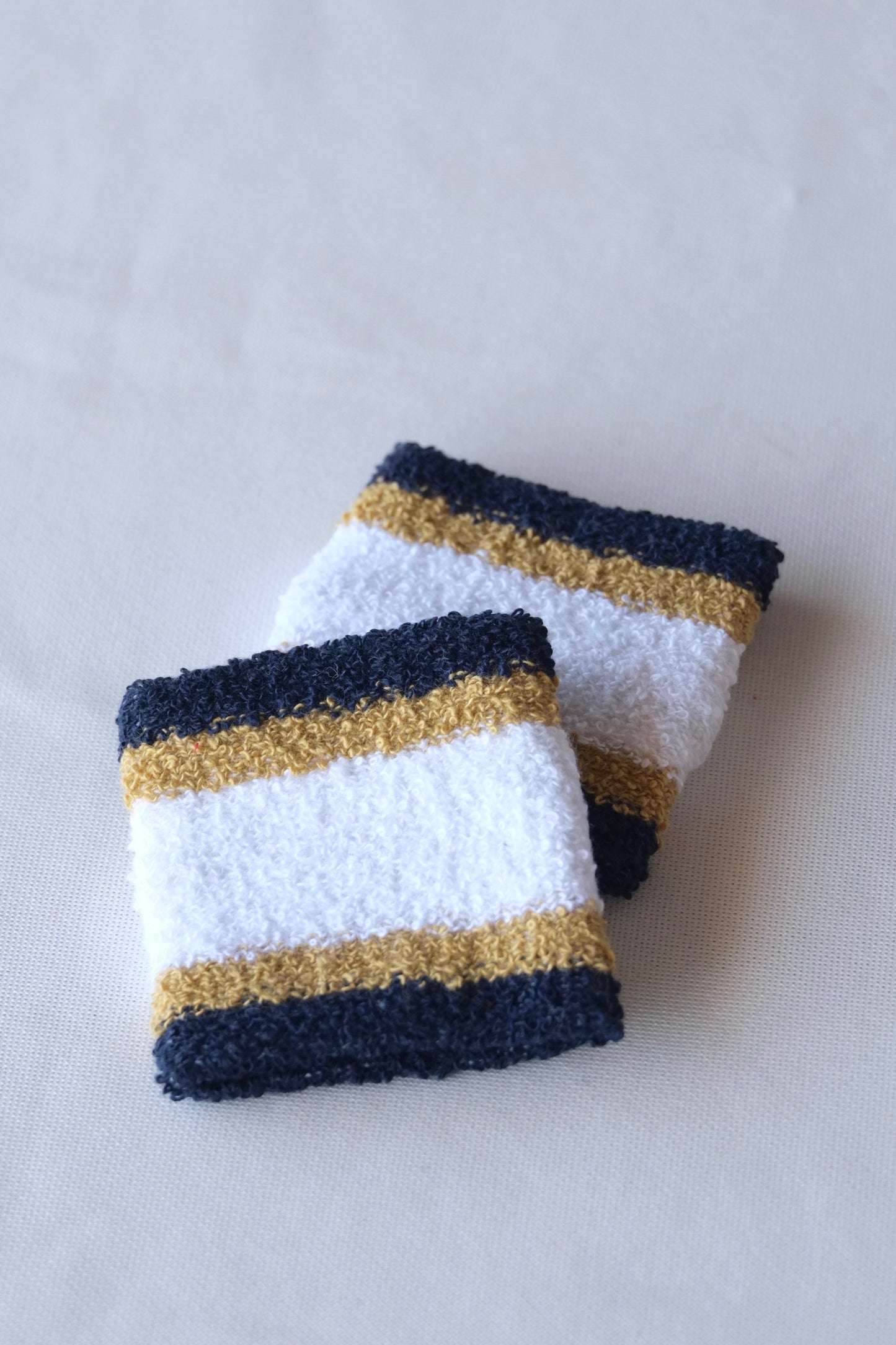 LÖFFLER Cotton Striped Wristbands