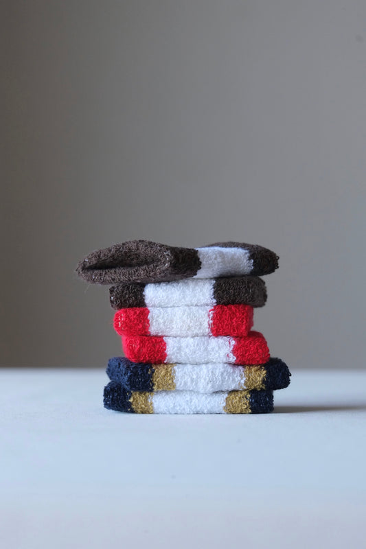 LÖFFLER Cotton Striped Wristbands