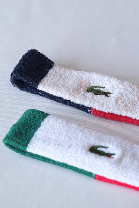 Vintage LACOSTE Terry Headband
