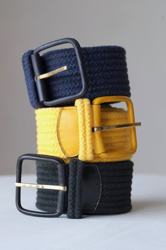 L'AIGLON Woven Cord Belt