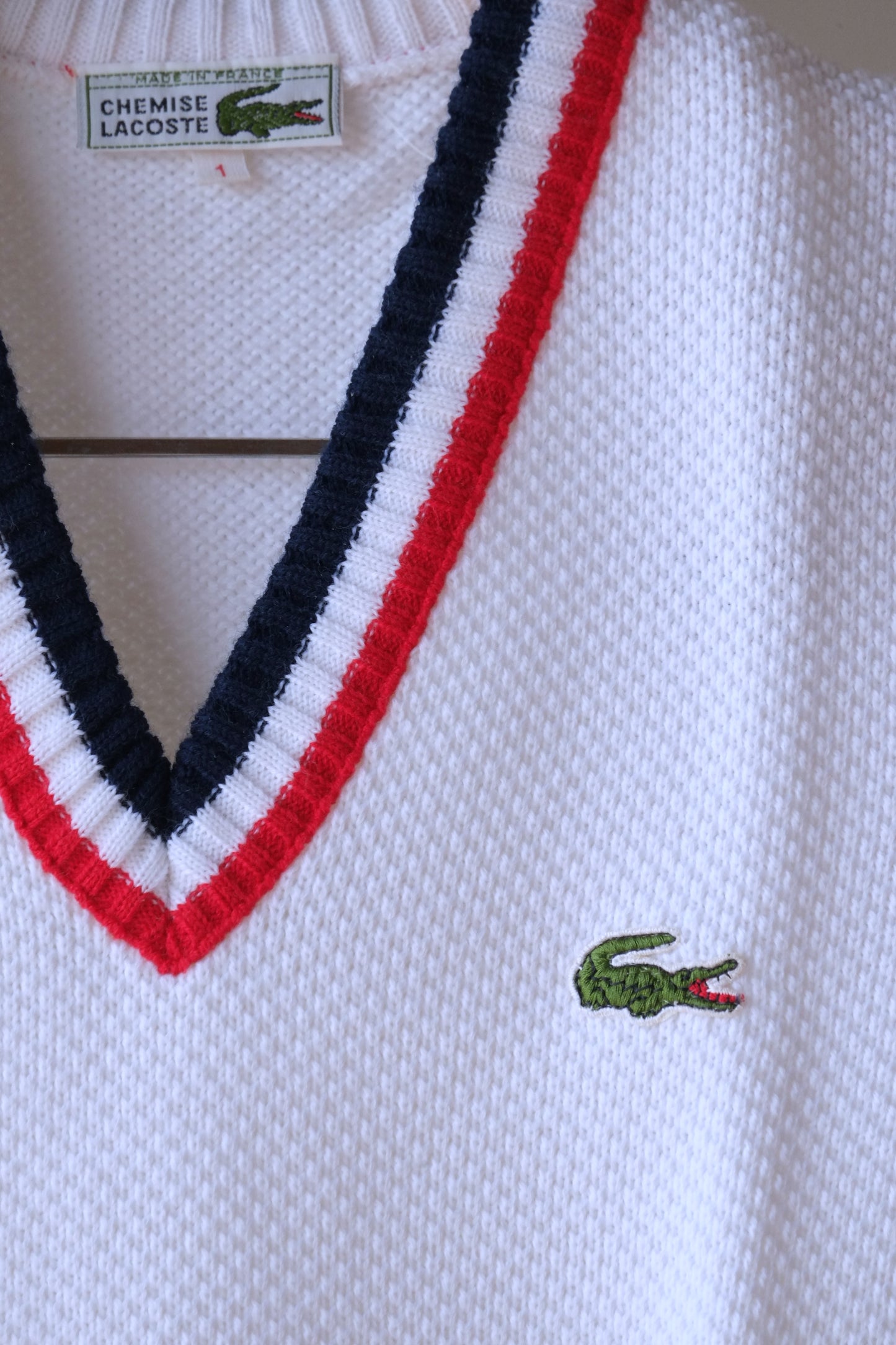 LACOSTE Vénérable 70's Sweater Vest