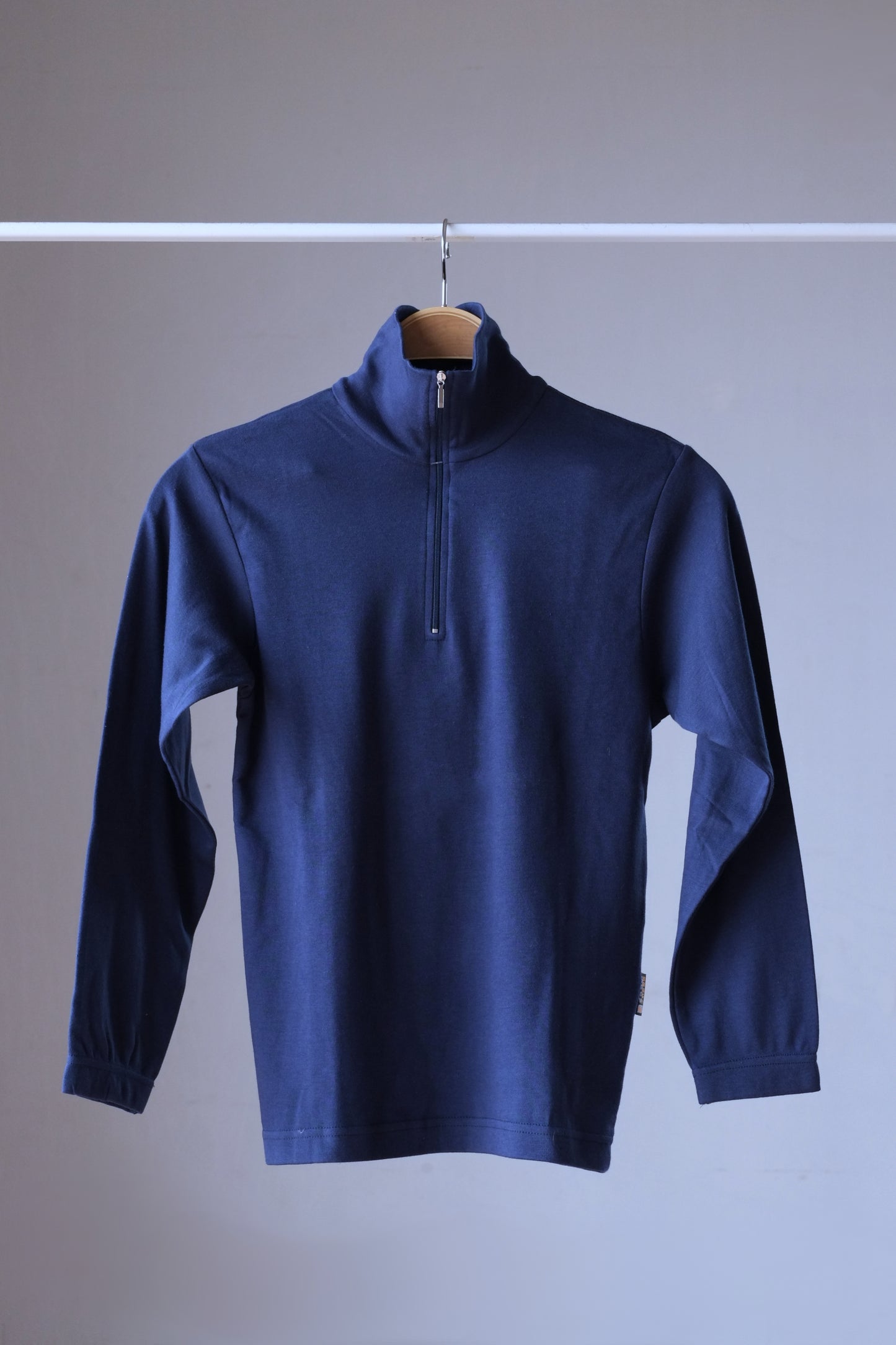 BRUGI KIDS Cotton Zip-Neck Top