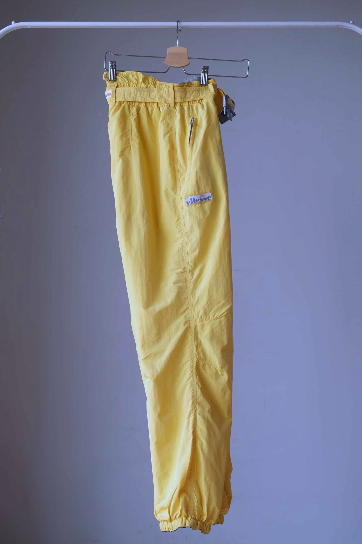 ellesse 90s ski pants yellow