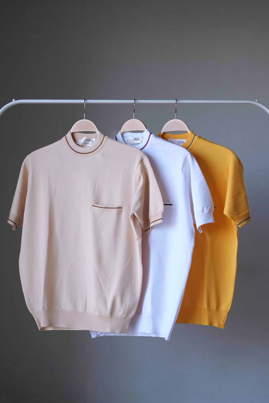 70's Crew Neck Knit Top
