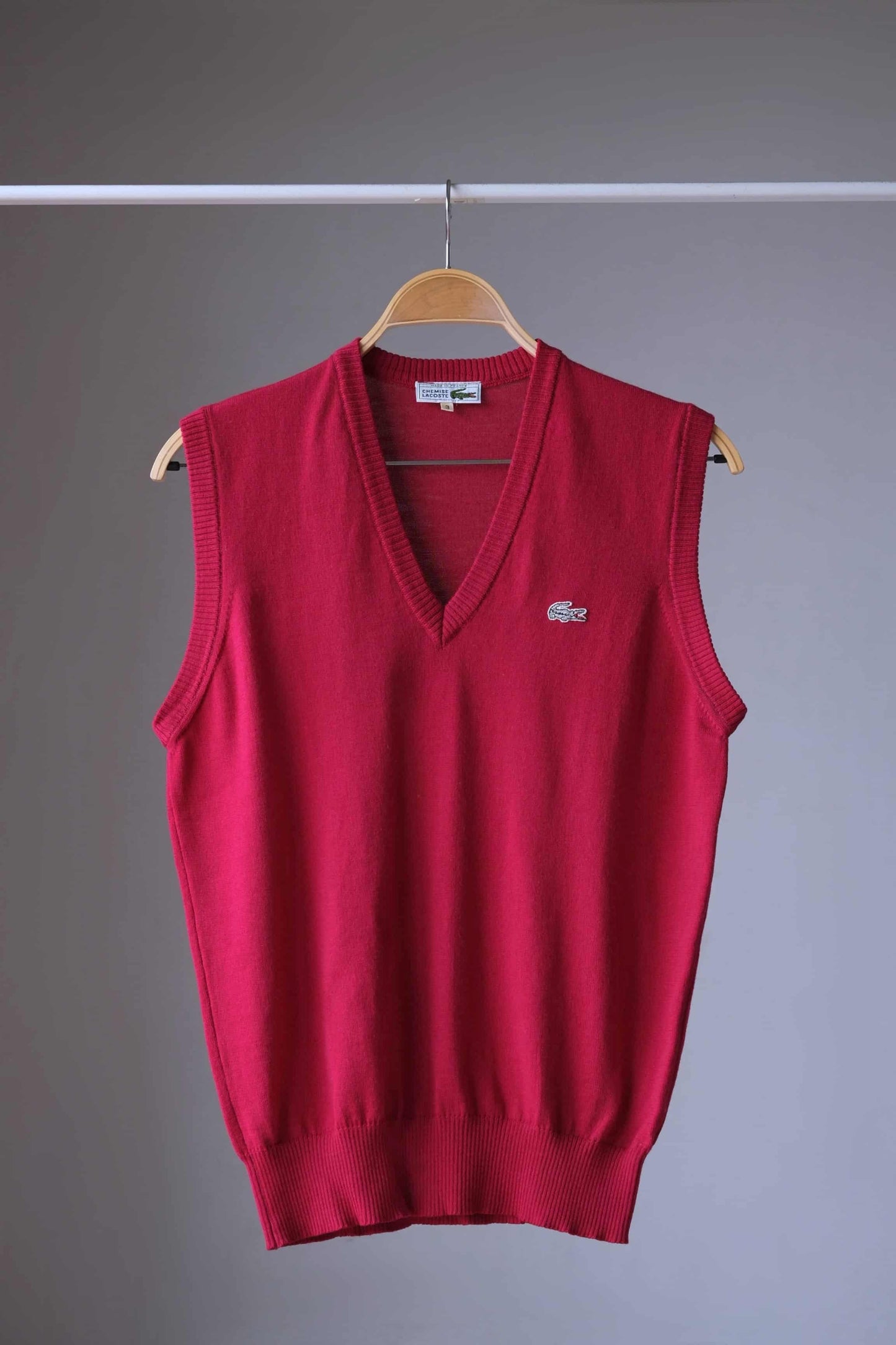Vintage LACOSTE 80's Sweater Vest