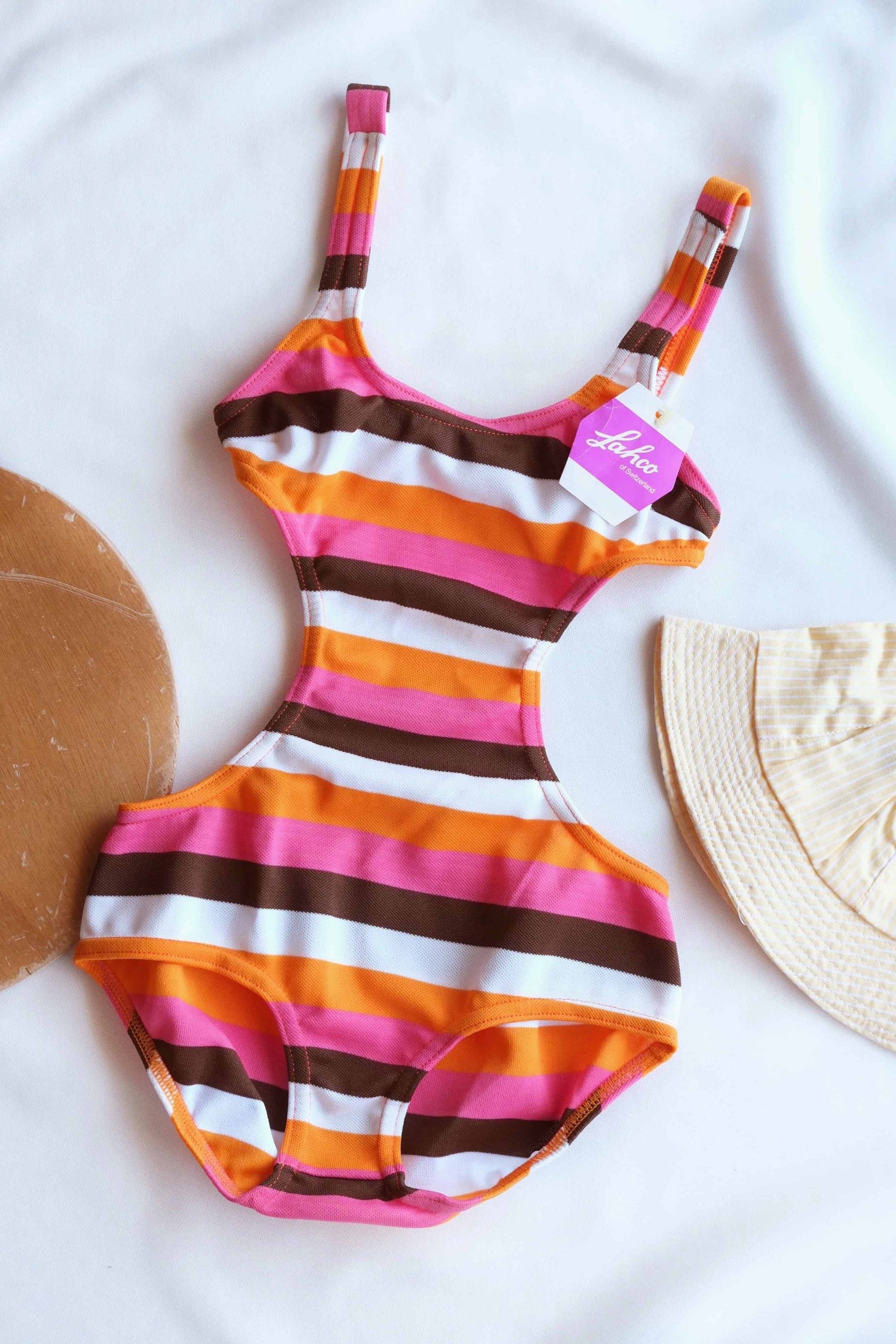 Rare 70's Cutout Swimsuit for kids