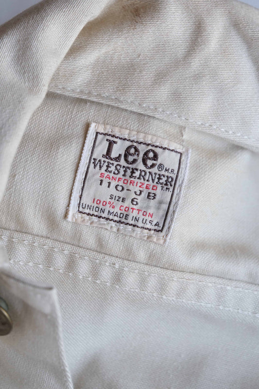 LEE Westerner 60's Denim Jacket LABEL
