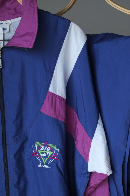 90's Multi Tracksuit Deep Blue & Violet