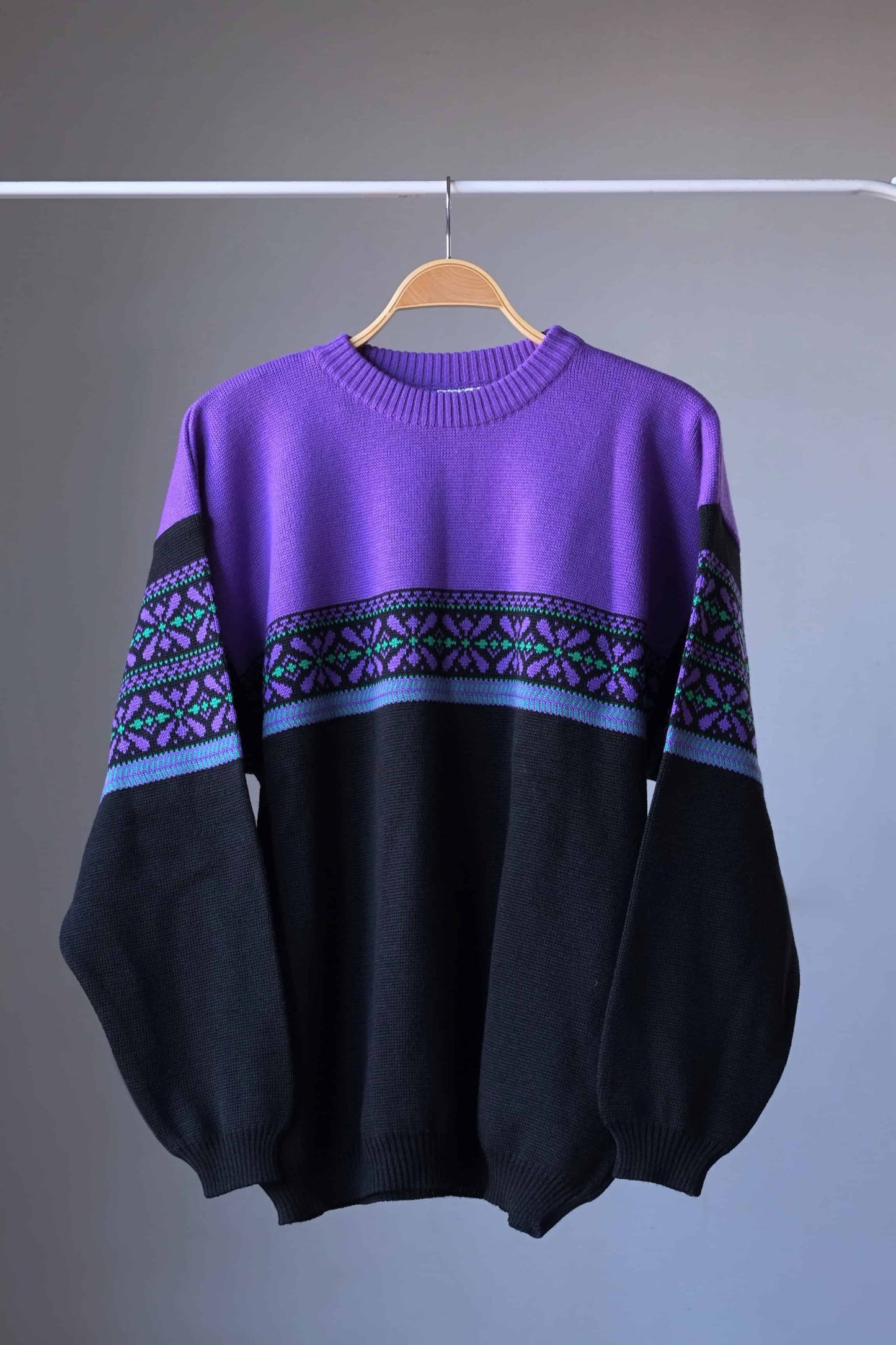 Vintage 90's Mohair Patterned Sweater