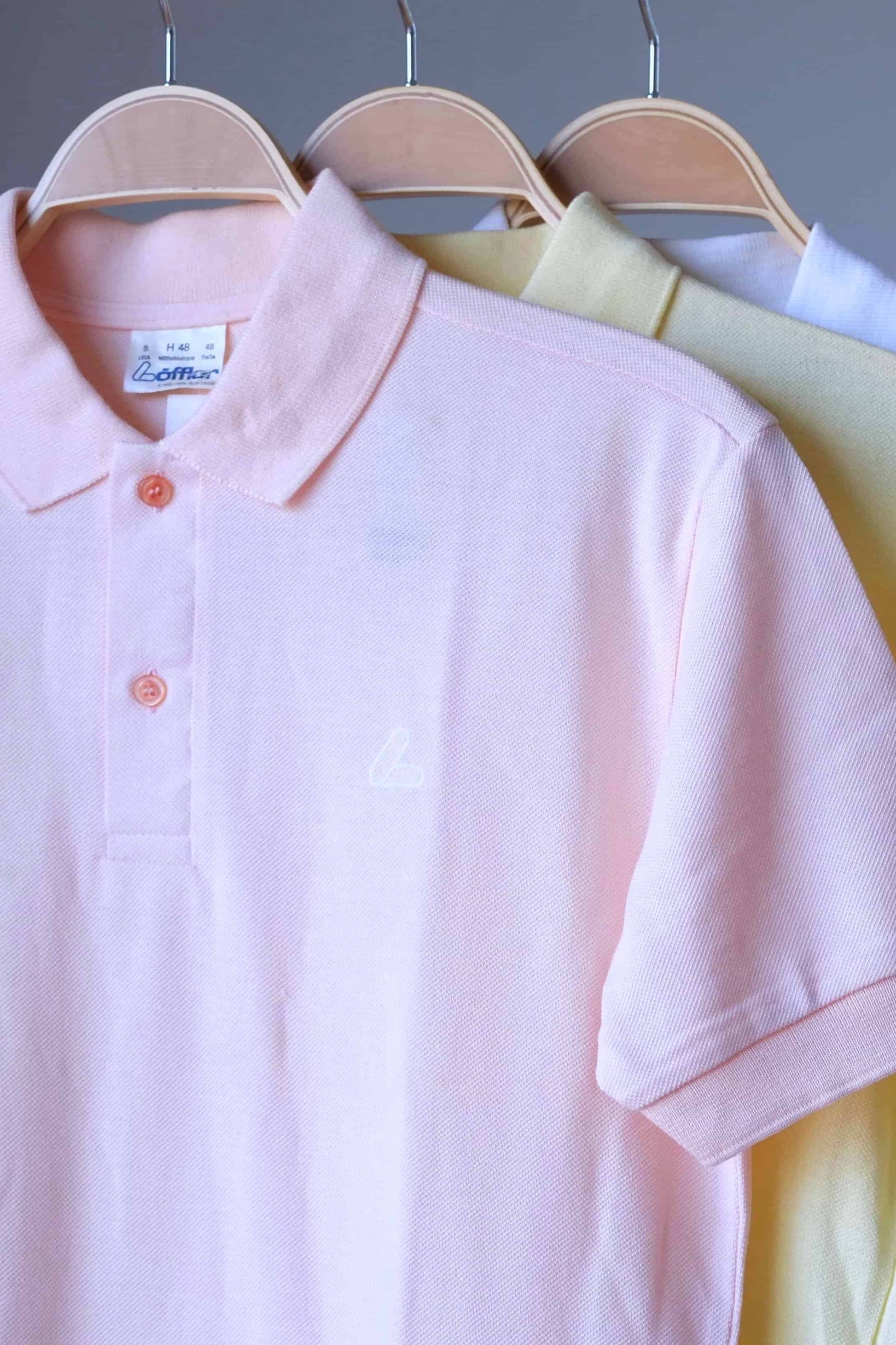 LÖFFLER Classic Polo Shirt pink